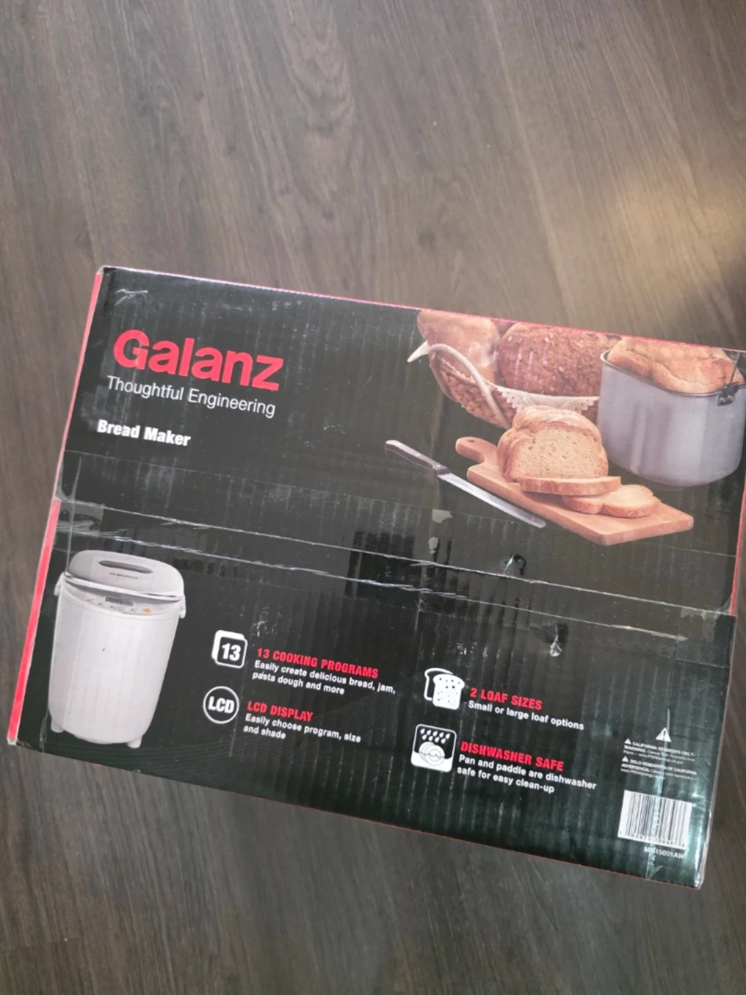 Brand new never opened Galanz 1.5 lbs. Bread Maker - photo 2