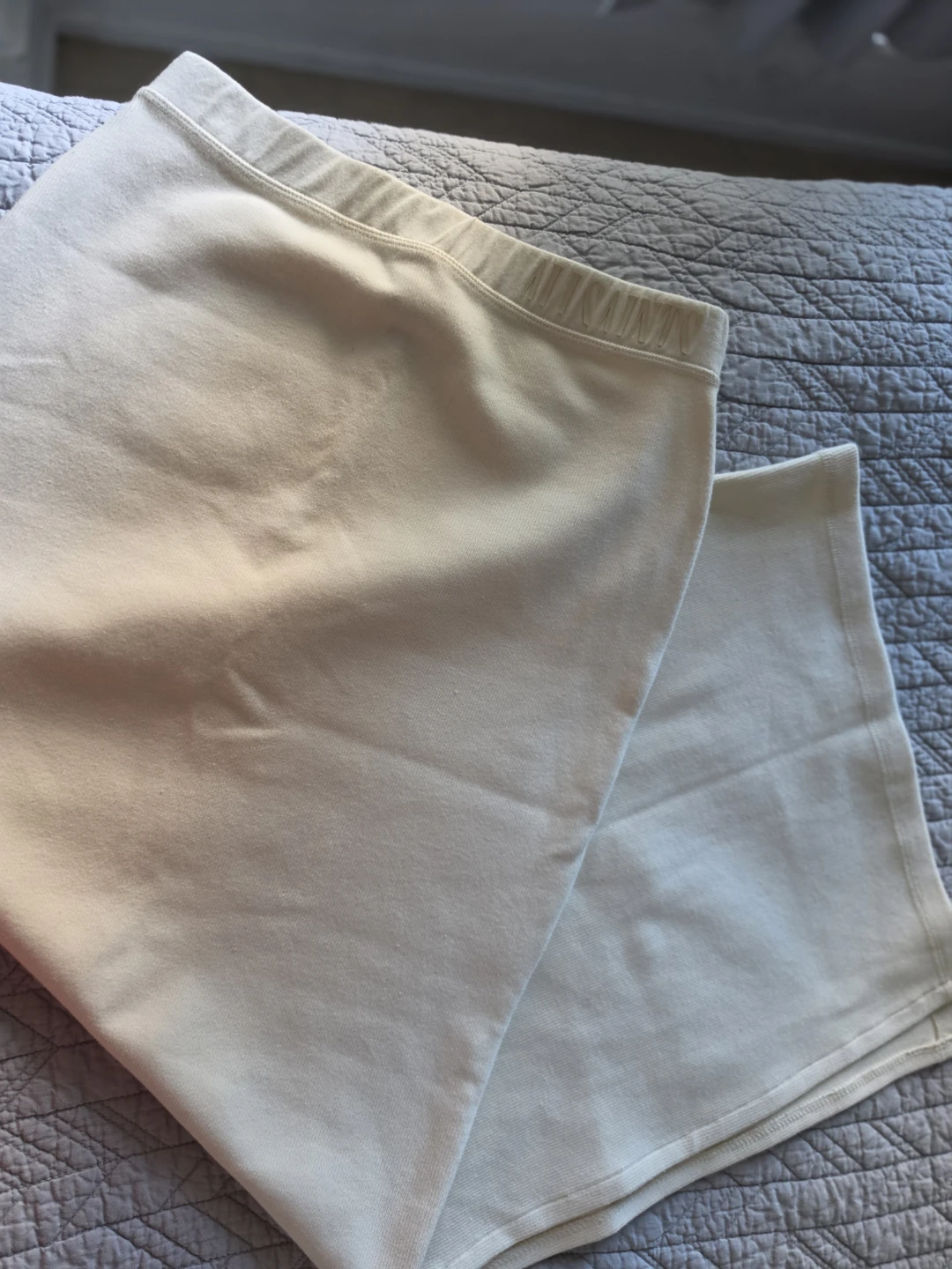 AllSaints Cream Knit Midi Skirt - photo 5
