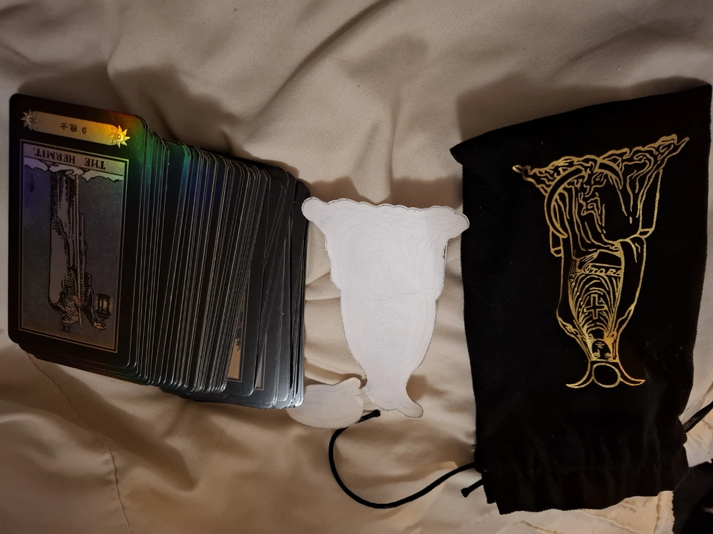 Tarot Card Deck with Pouch and Sticker