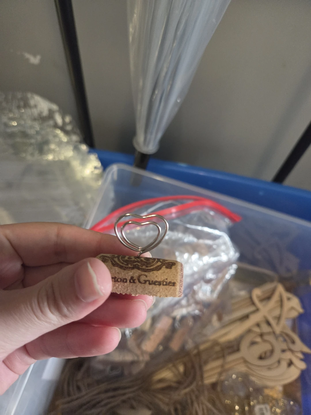 Cork Place Card Holders