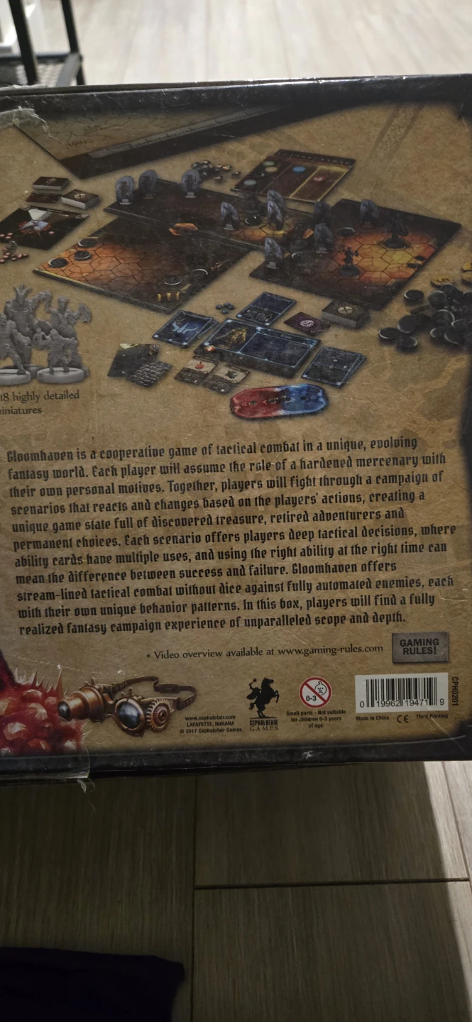 Gloomhaven Board Game (like new) - photo 5