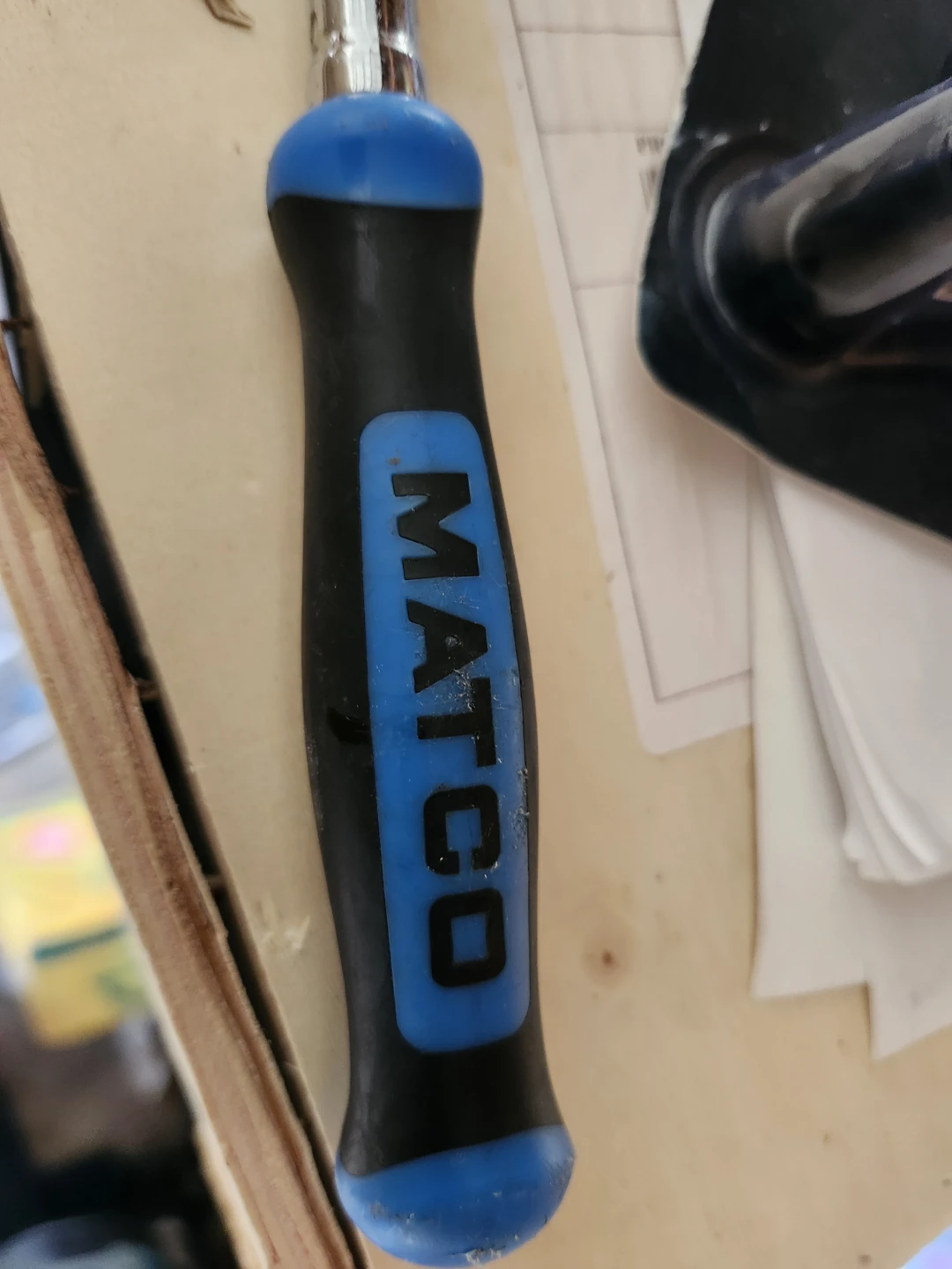 Matco Tools 3/8" Drive 15-1/2" Locking Flex Ratchet - photo 5