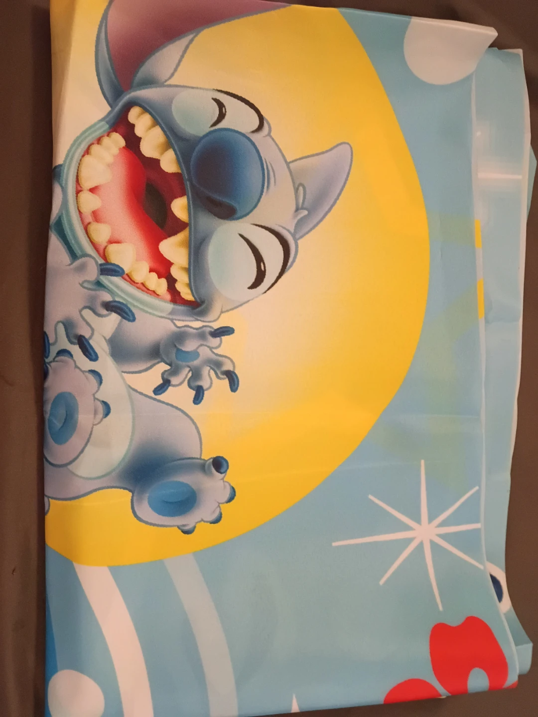 Disney Stitch Happy Birthday Backdrop - photo 2