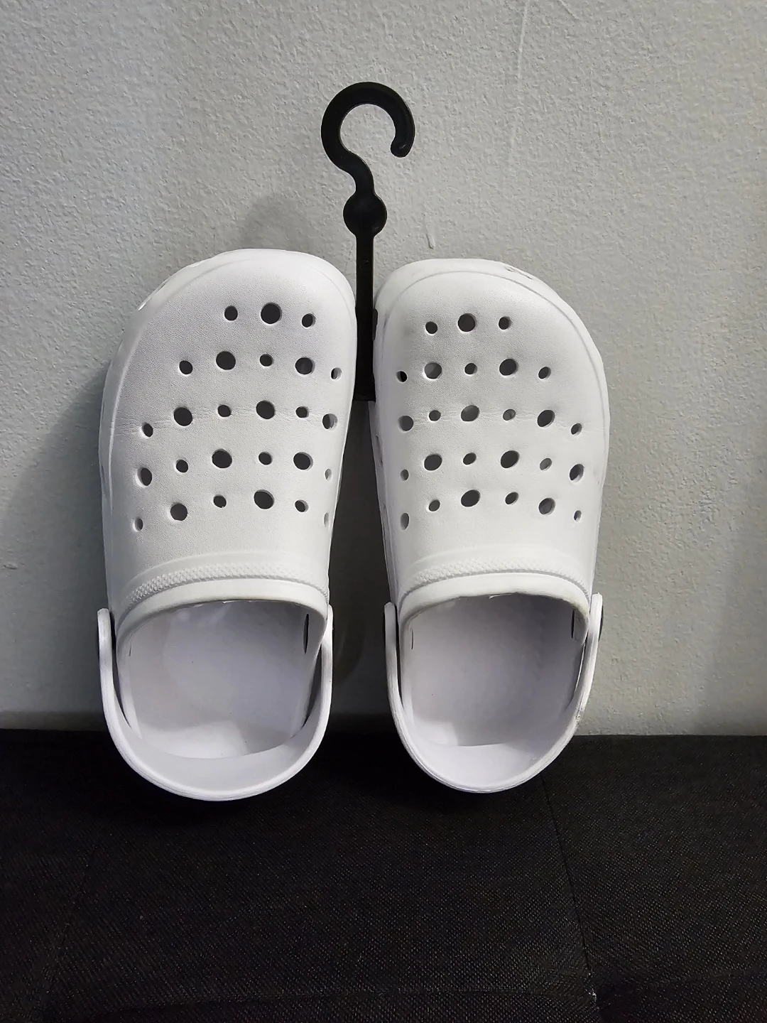 White Clogs women size 5