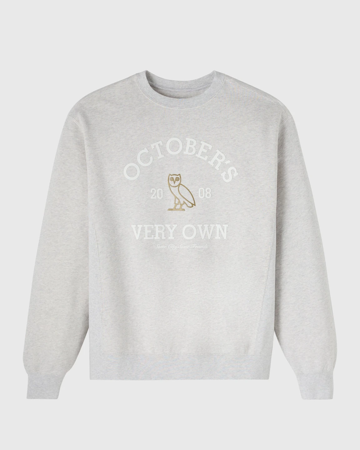 OVO Collegiate Crewneck Sweatshirt - Gray 2XL - photo 3
