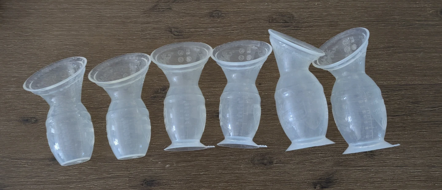 ⚽ Haakaa Set of 6 Silicone breast pump
