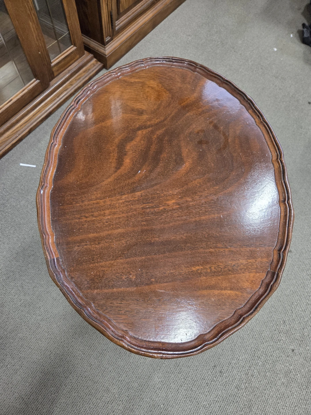 Vintage Wooden Accent Table - photo 3