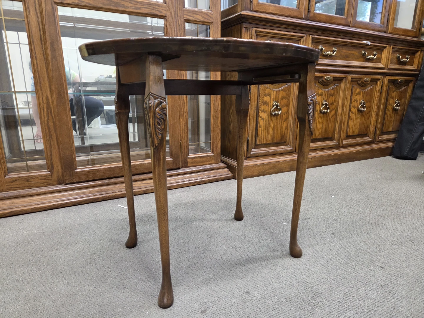 Vintage Wooden Accent Table - photo 5