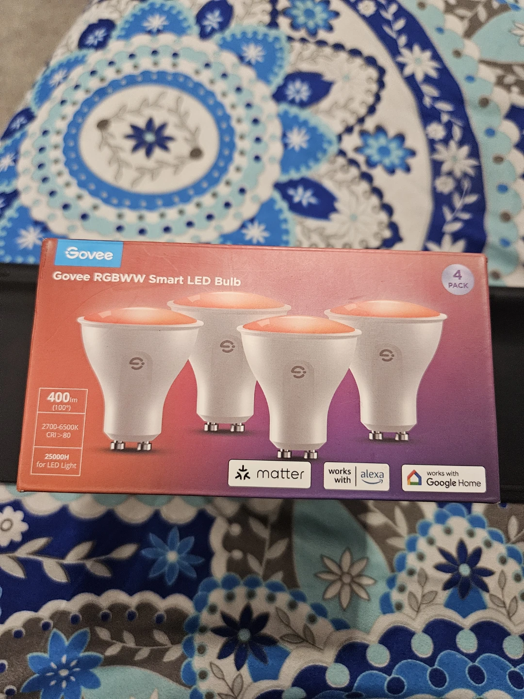 Govee RGBWW Smart LED Bulb (4 Pack)