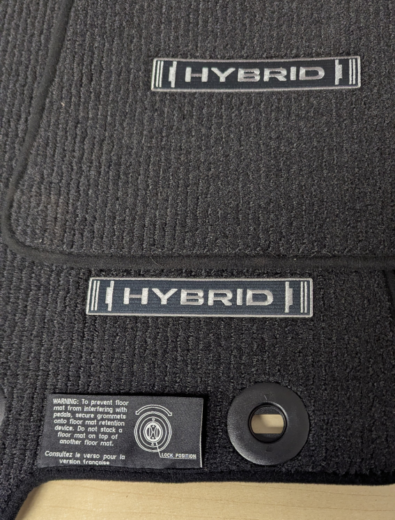 Subaru Hybrid Carpeted Floor Mats - part no J501SFN160 - photo 2