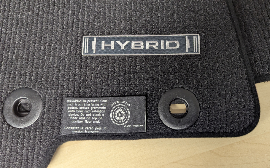 Subaru Hybrid Carpeted Floor Mats - part no J501SFN160 - photo 3
