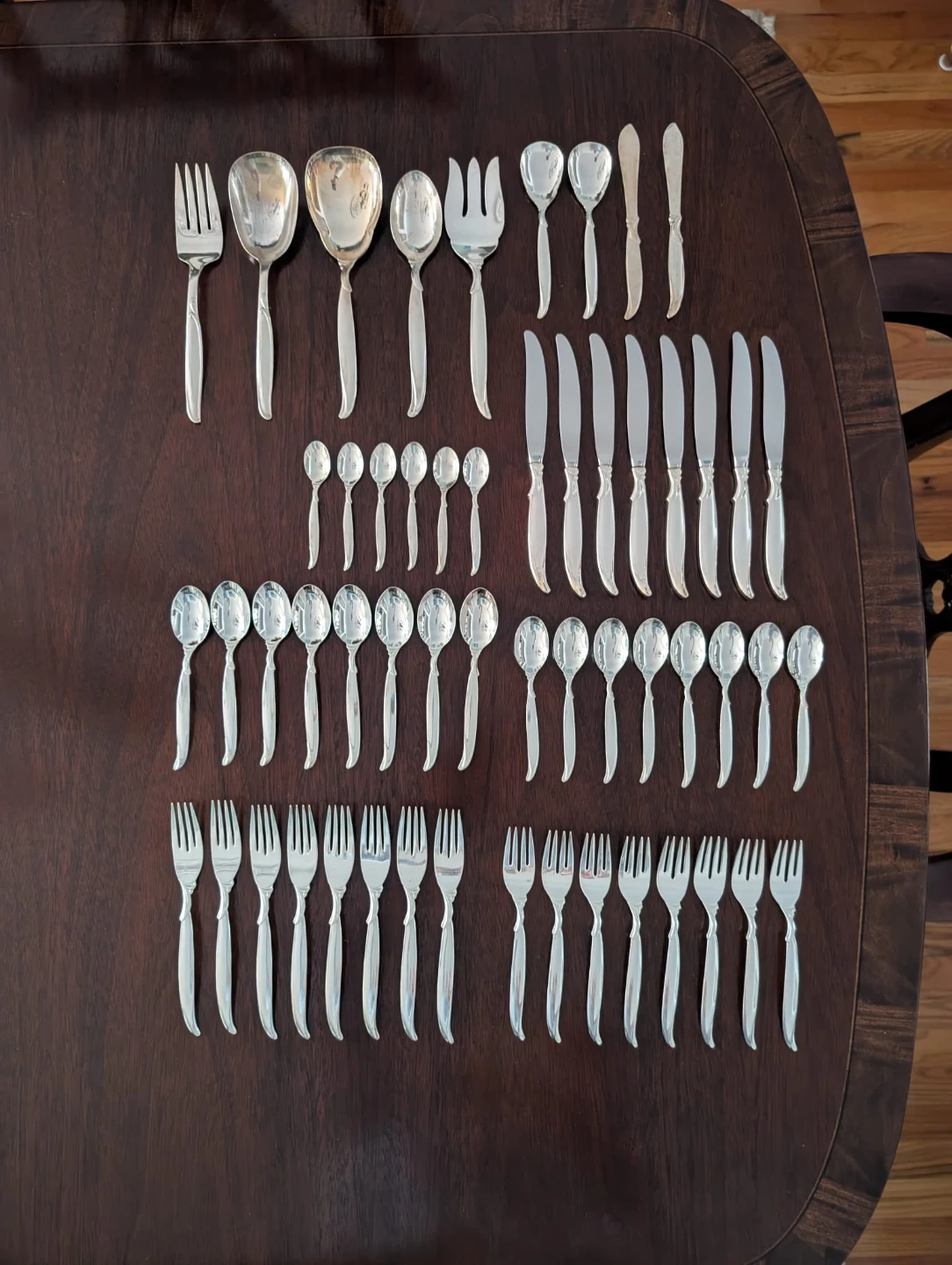 Silverware cutlery Set - 55 pieces