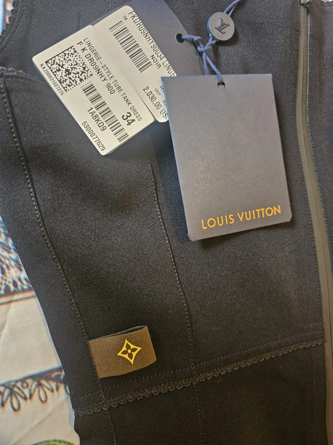 New Louis Vuitton black dress - photo 4