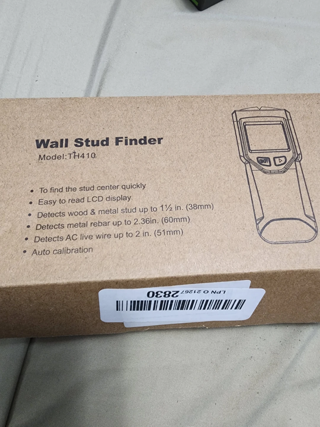 JAXWQ Wall Stud Finder TH410 - photo 2