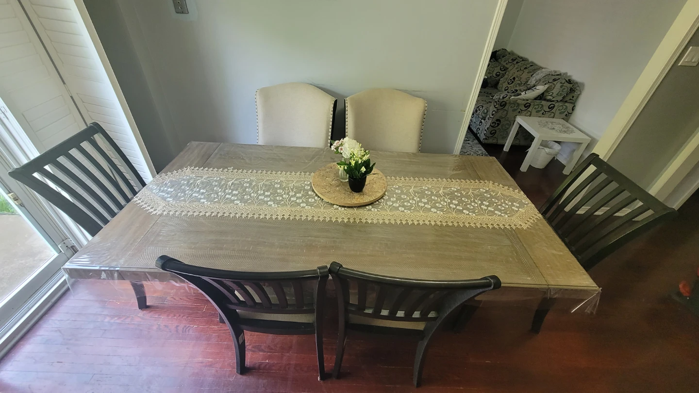 Ashley Dining Table Set with 6 Chairs
