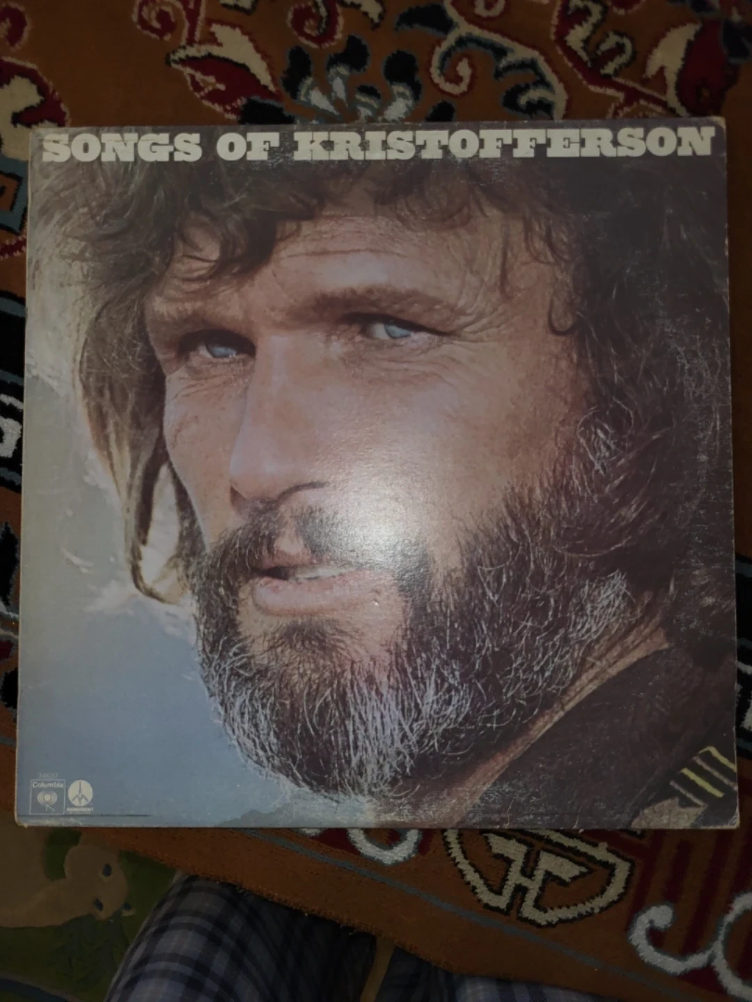 Songs of Kristofferson Vinyl Record ⚽️