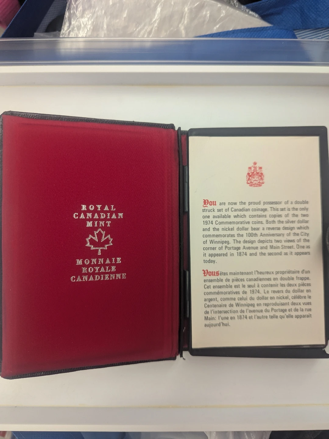 1974 100th Canadian anniversary coin set - photo 4