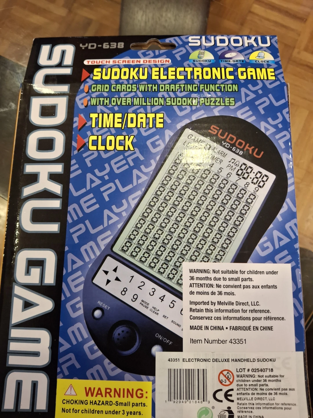4 Educational Electronic Games Bundle: Simon, Math Whiz, Sudoku - photo 2