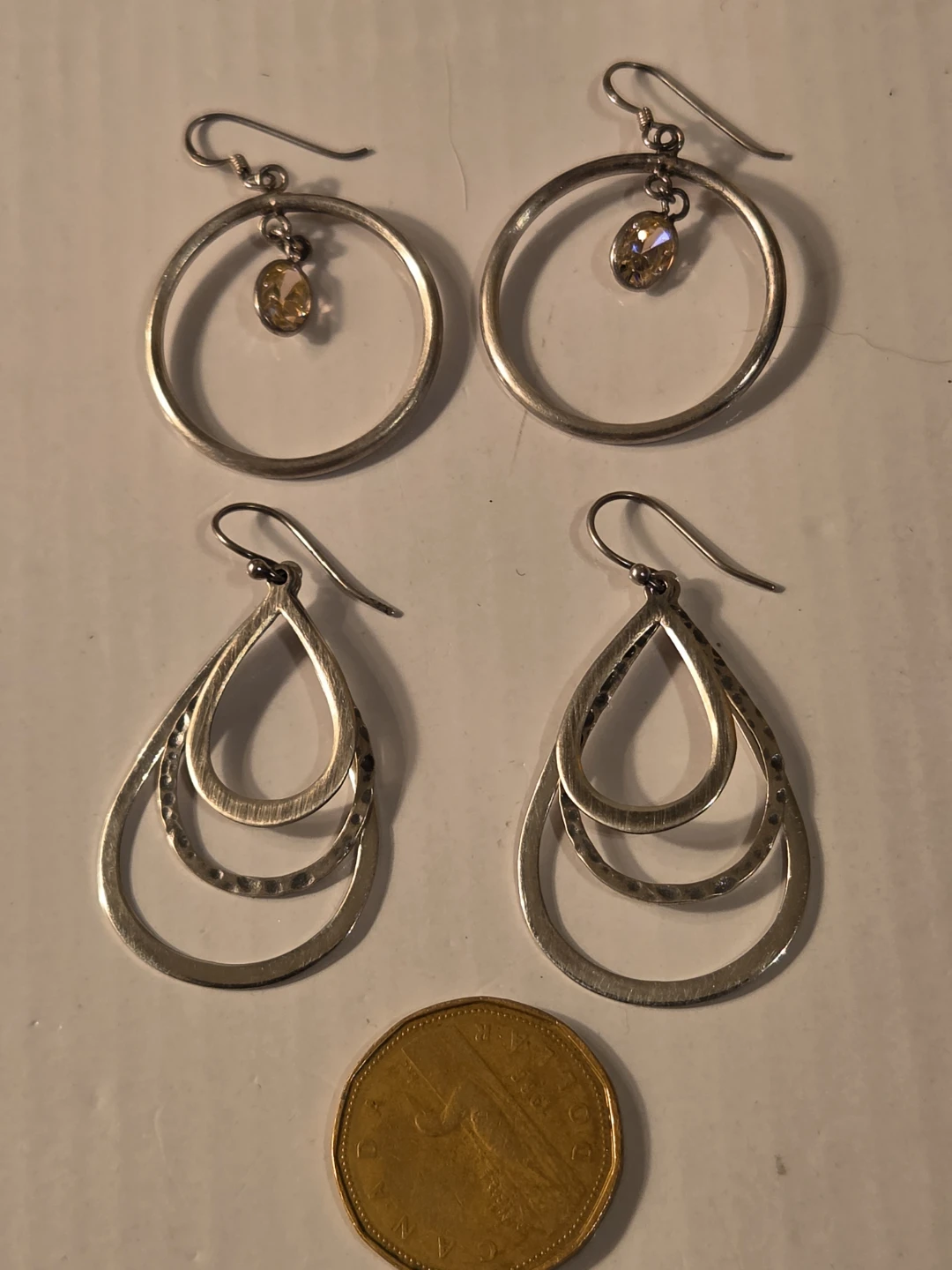Silpada and other  925 Hoop and Teardrop Earrings - photo 4