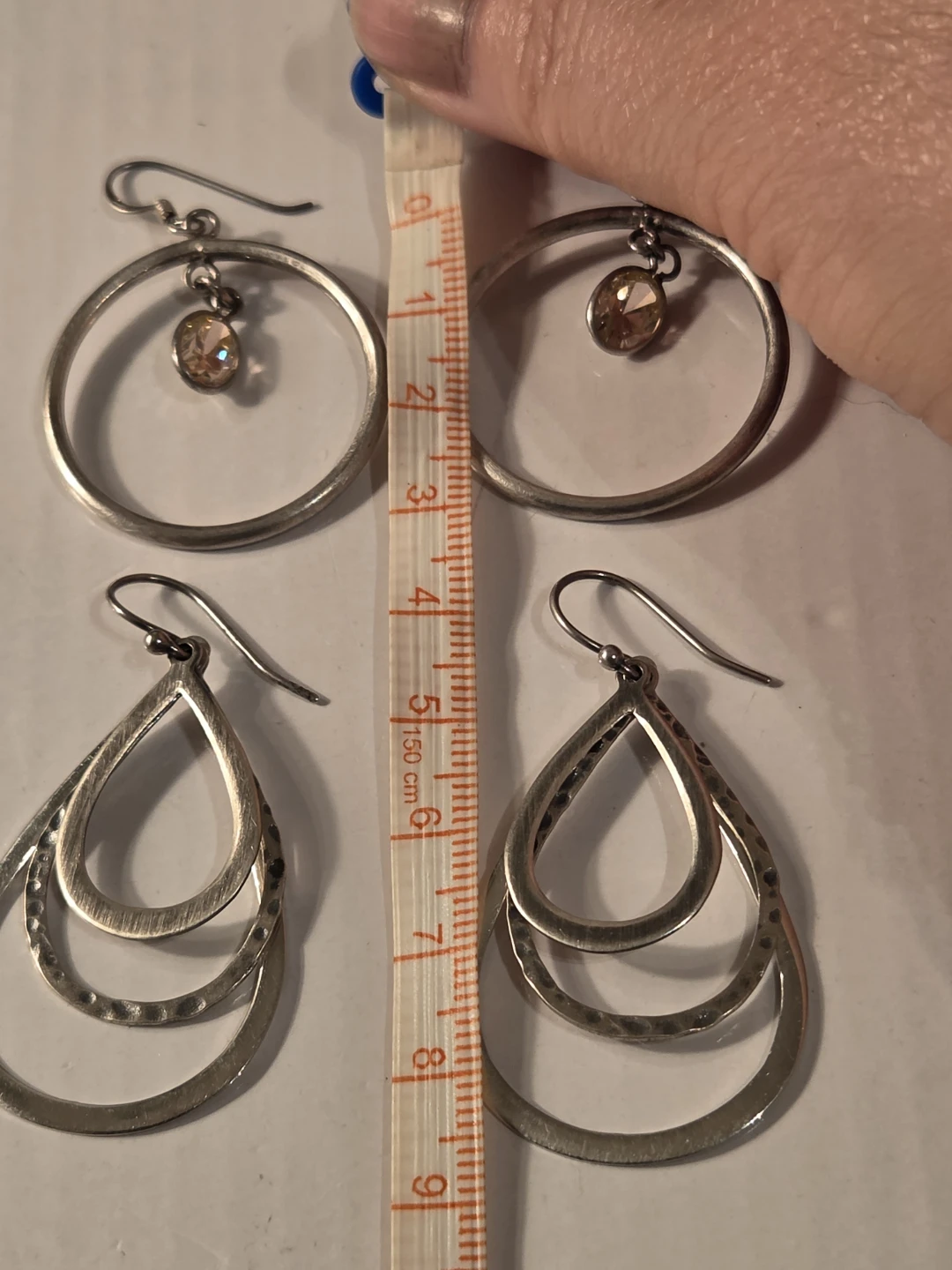 Silpada and other  925 Hoop and Teardrop Earrings - photo 5