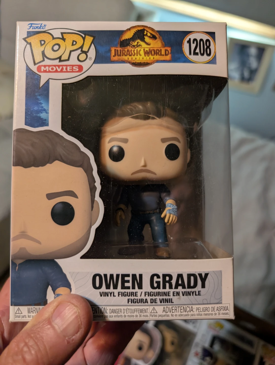 Funko Pop! Movies Jurassic World Owen Grady Vinyl Figure 1208