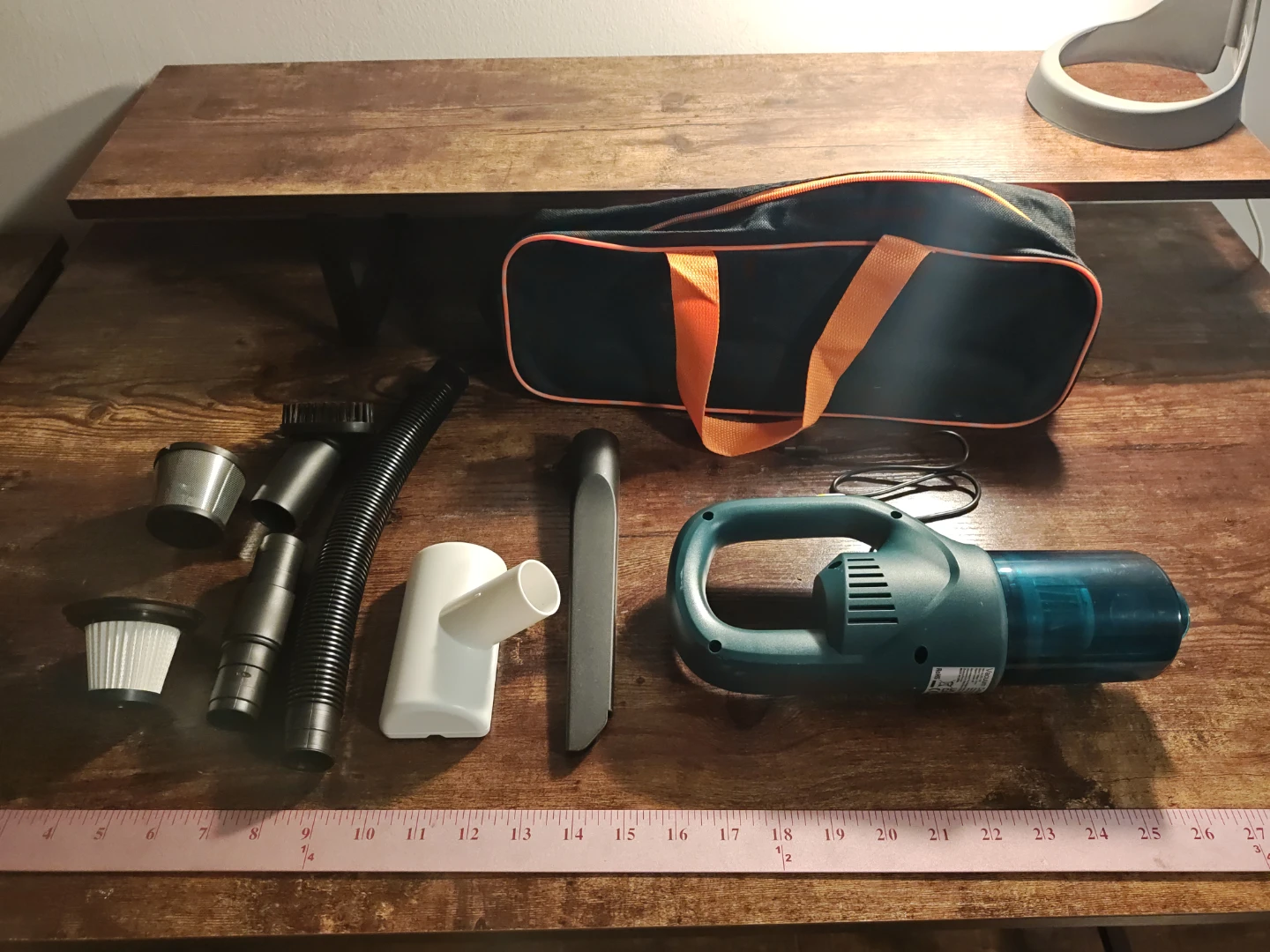 Handheld Vacuum Cleaner with Accessories and Bag
