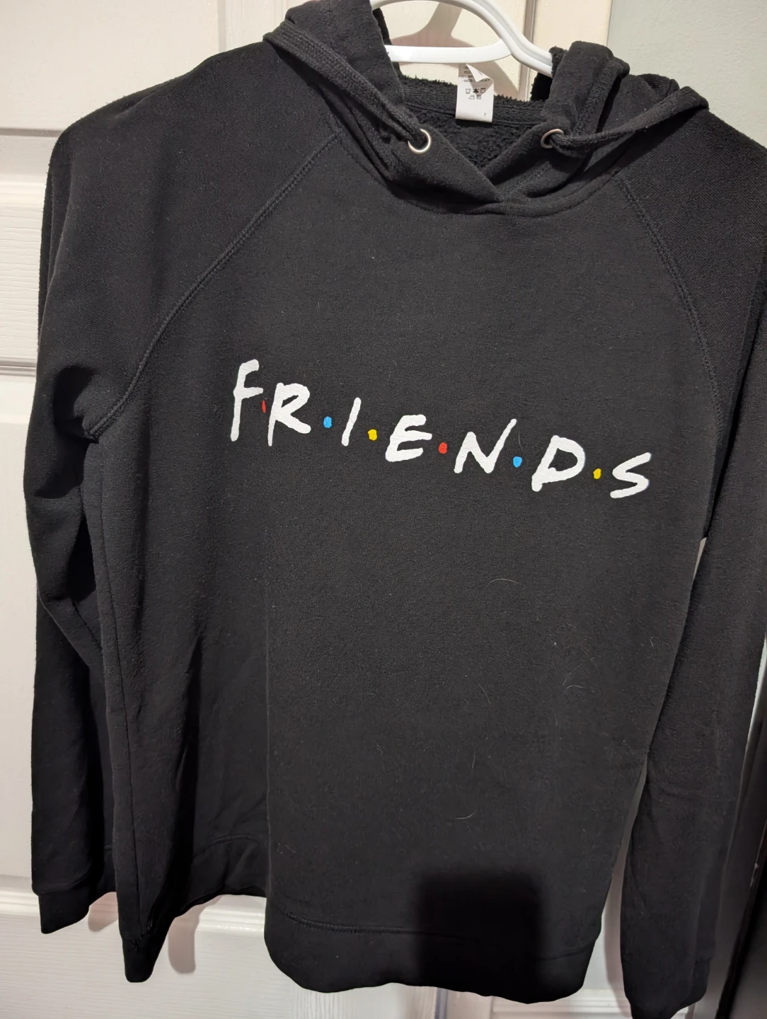 Black Friends Hoodie Size S ⚽