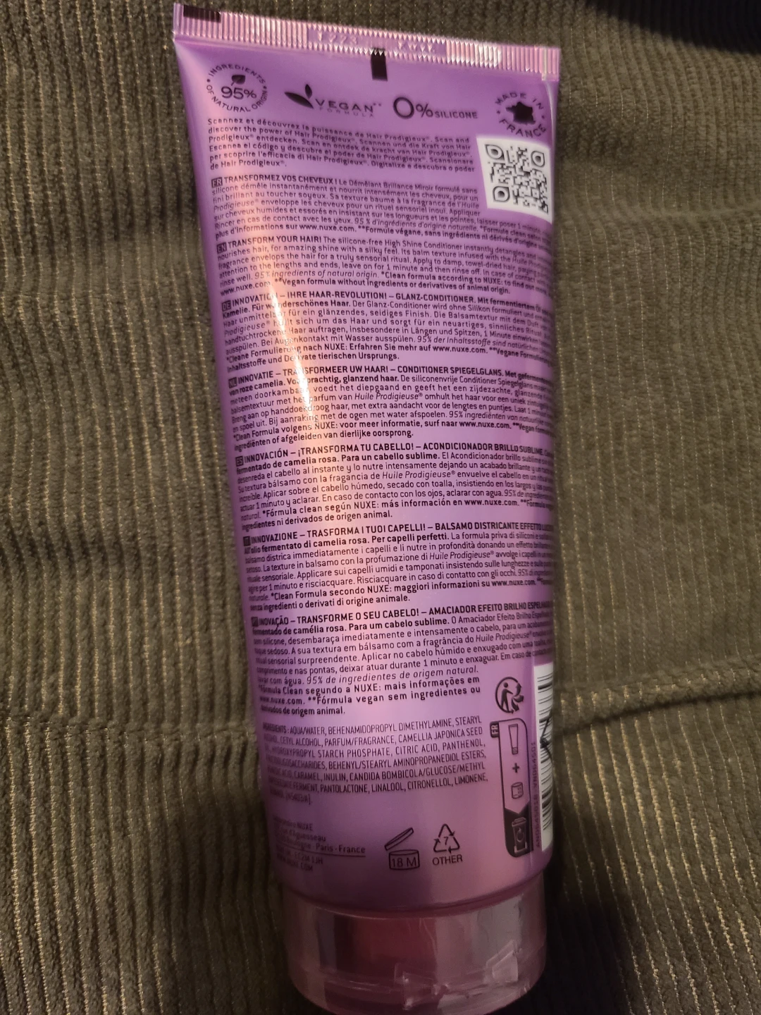 Nuxe Hair Prodigieux High Shine Conditioner 200 ml ⚽ - photo 2