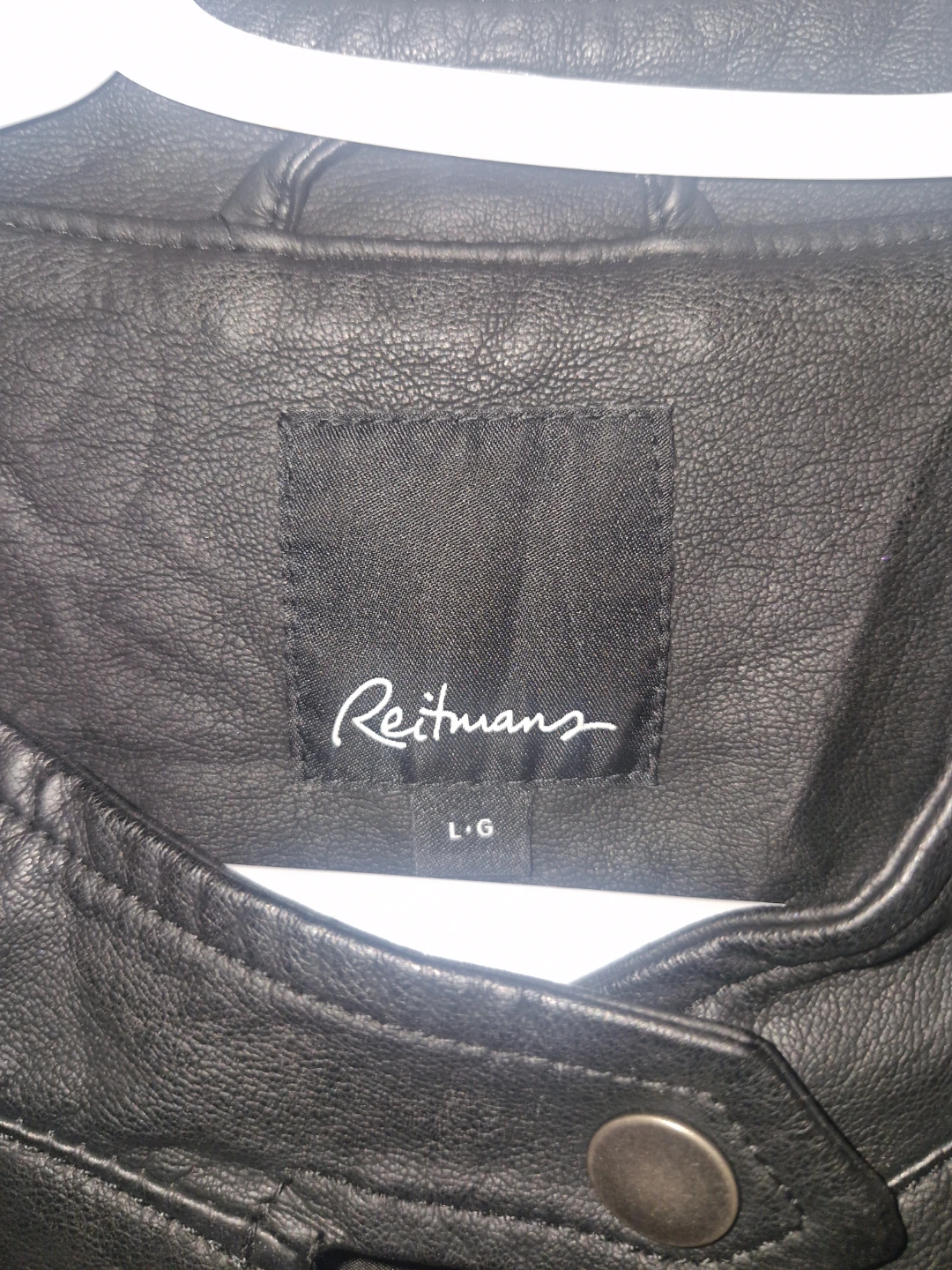Reitmans Leather Jacket - Black
