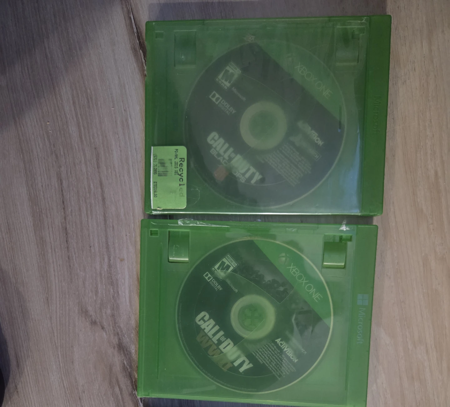 Call of Duty Black Ops & WWII Xbox One Games