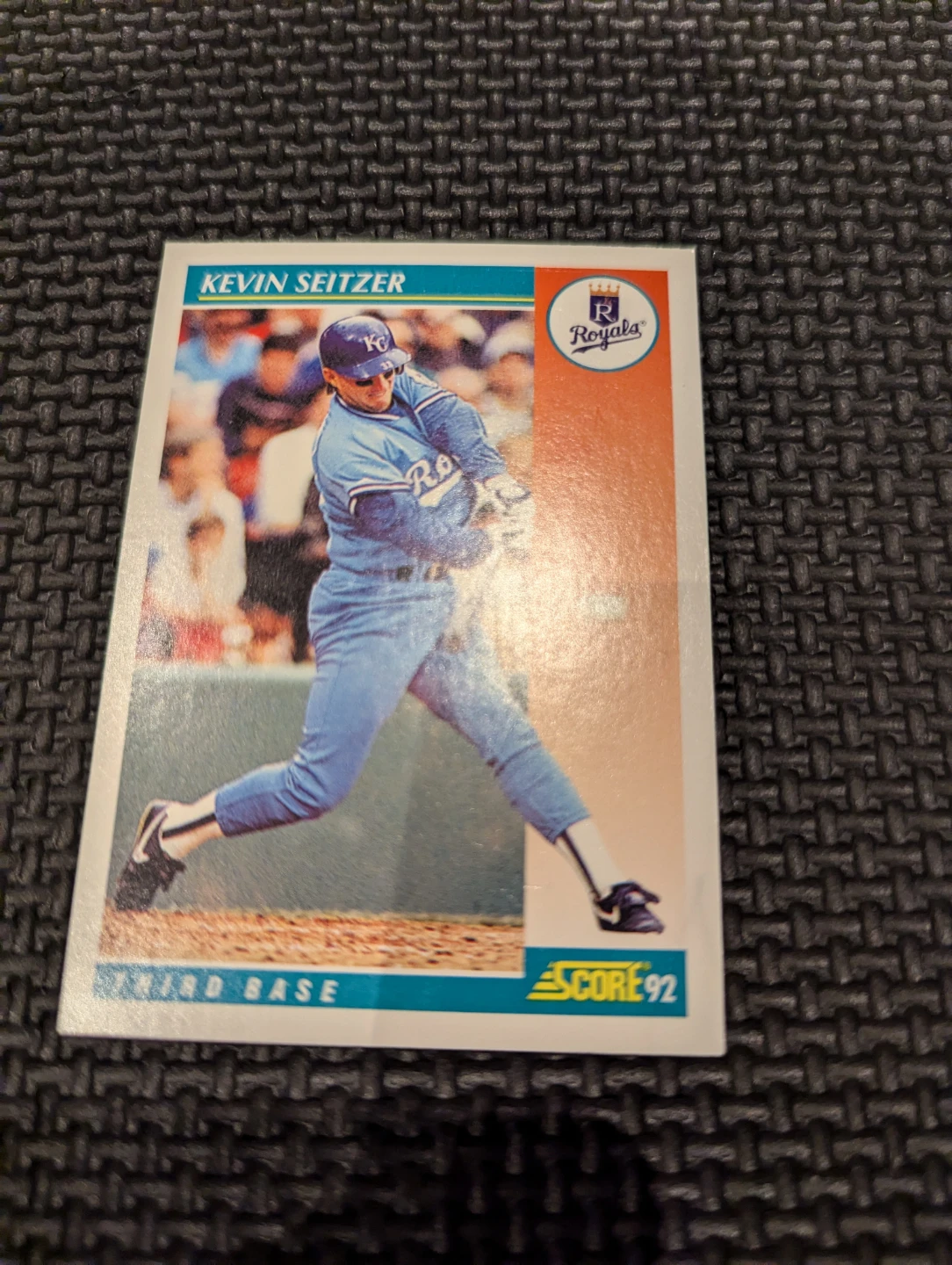 ⚽ 1992 Score Kevin Seitzer Baseball Card