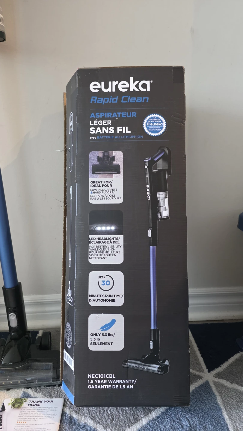 Eureka Rapid Clean Cordless Stick Vacuum - photo 3