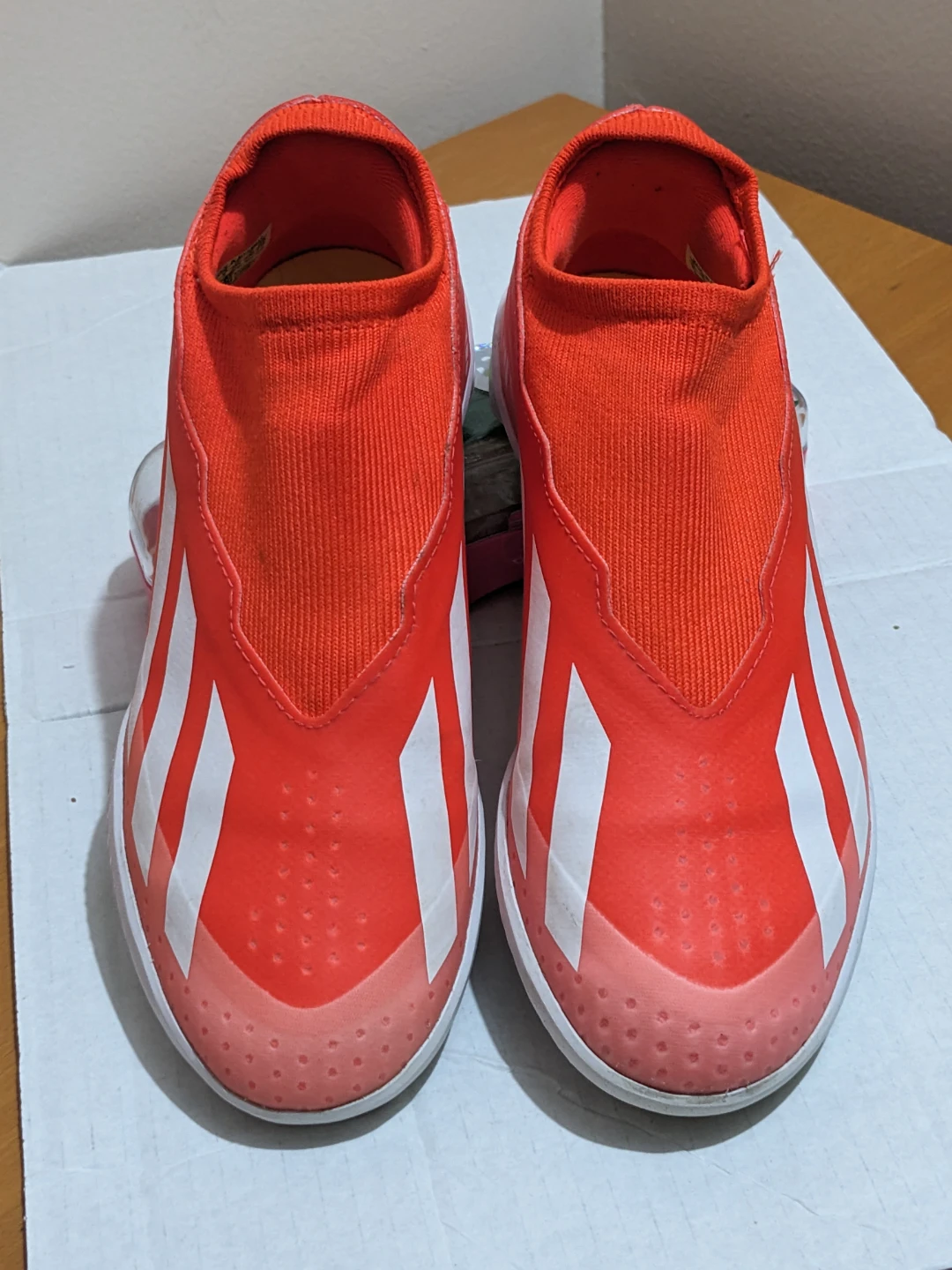 Adidas Predator Freak+ TF Soccer Cleats - Orange/White - photo 2