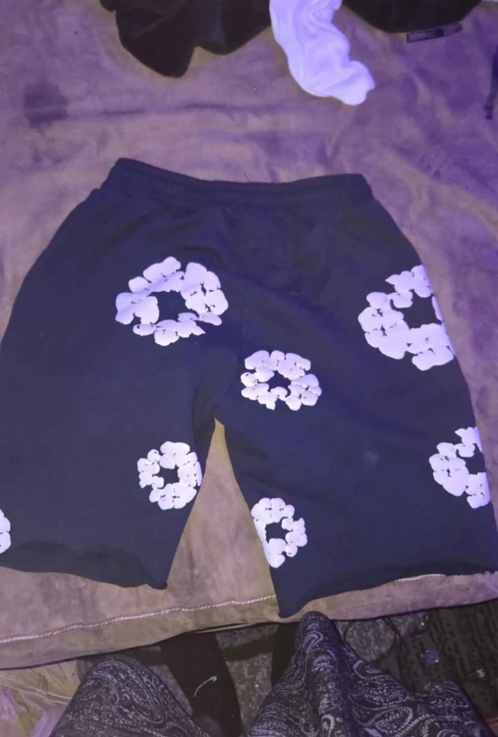 Navy blue denim tears - photo 2