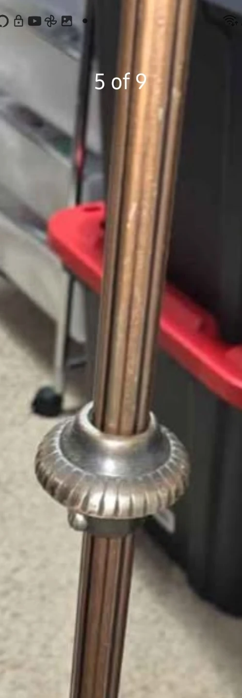 Vintage Floor Lamp with 3 Bulbs - photo 3