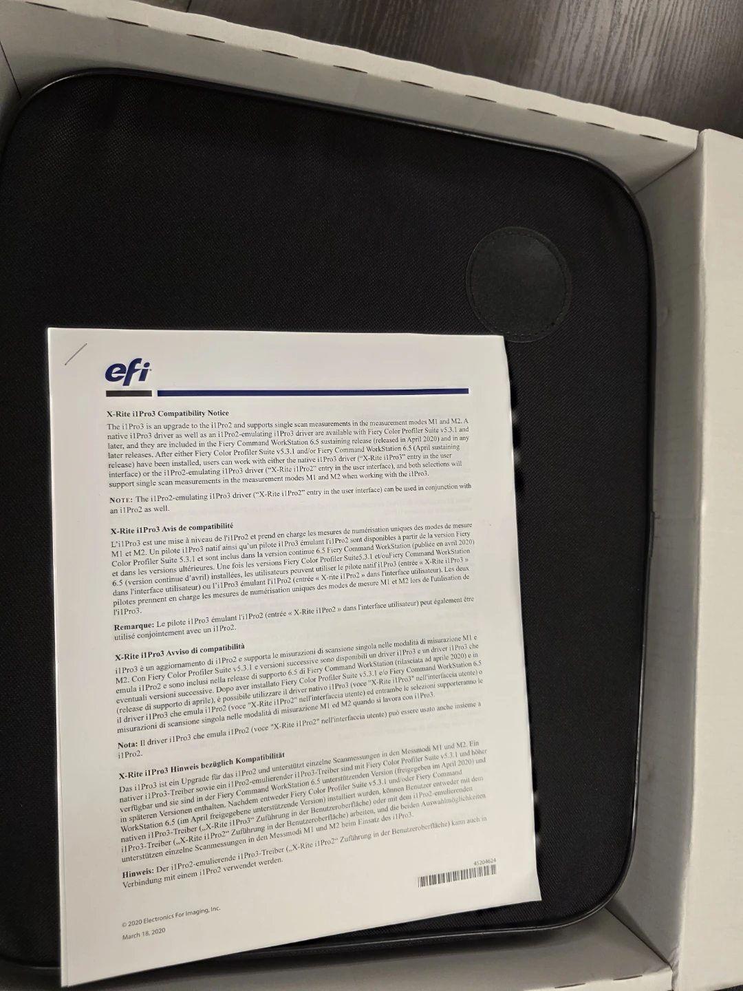 X-Rite i1Pro 3 OEM HW Spectrophotometer - photo 5