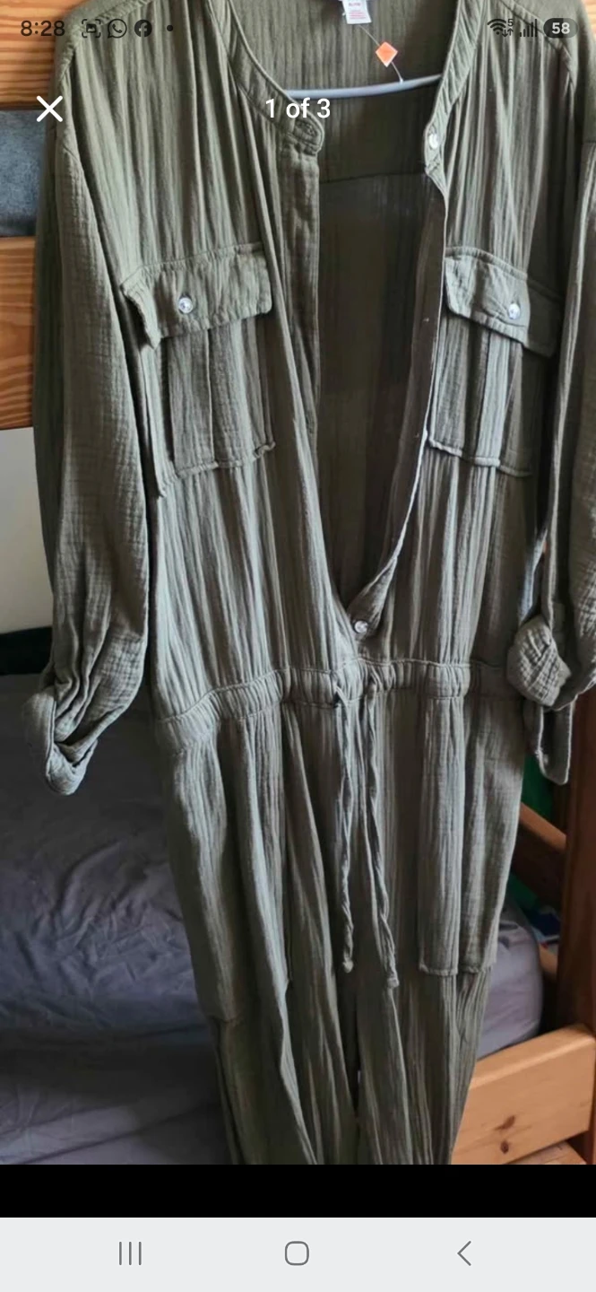 Joe Fresh Olive Green Jumpsuit - photo 2