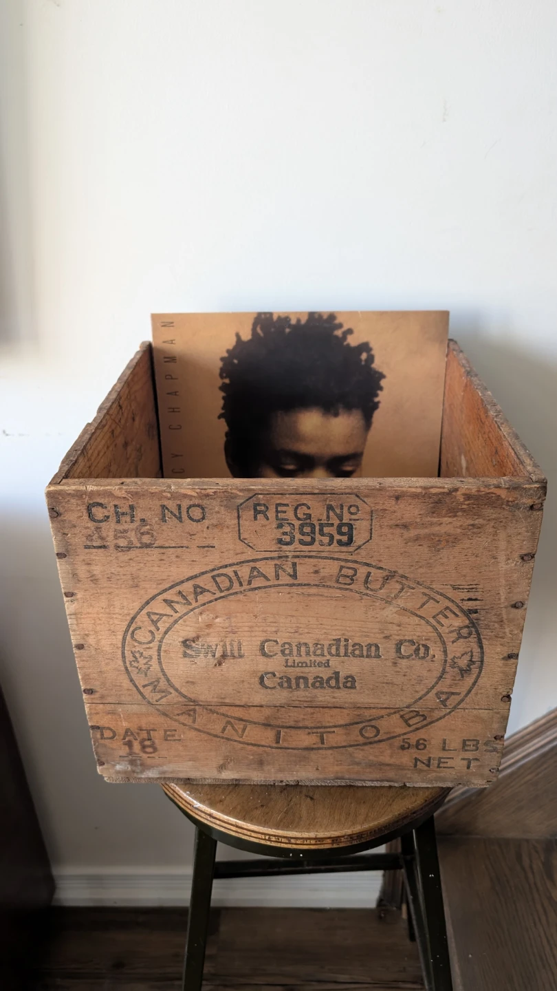 Canadian Butter Company Wooden Crate