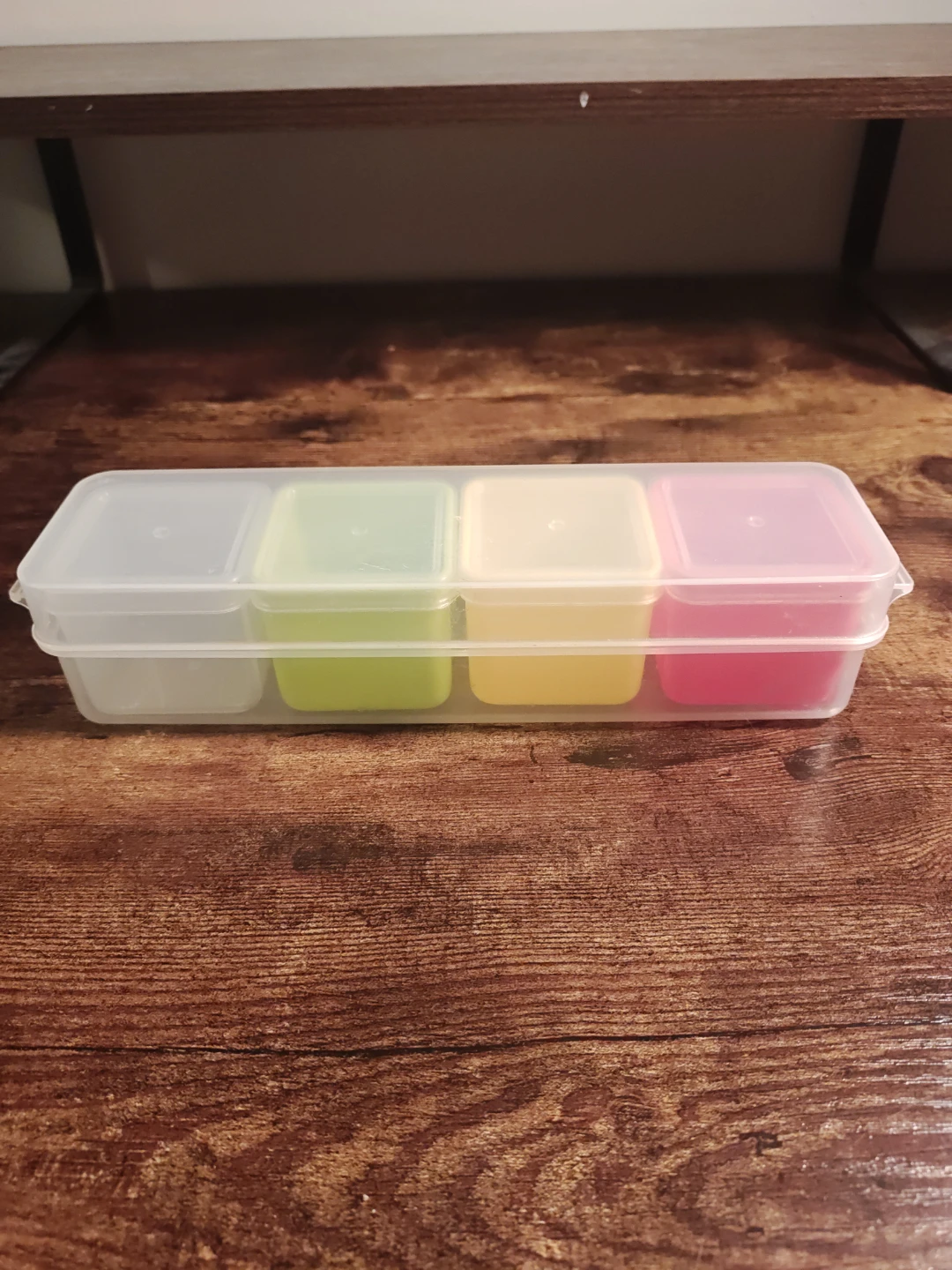 4-Compartment Food Storage Containers Set