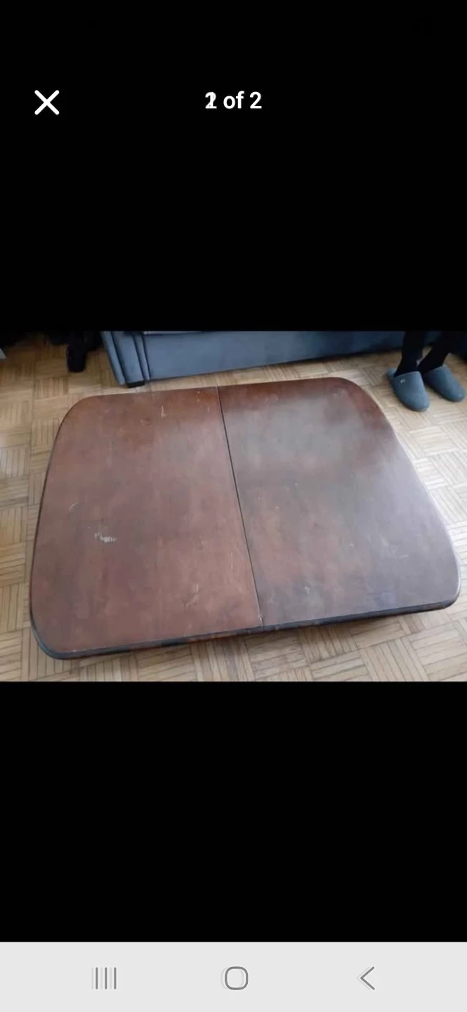 Antique dining room table - photo 2