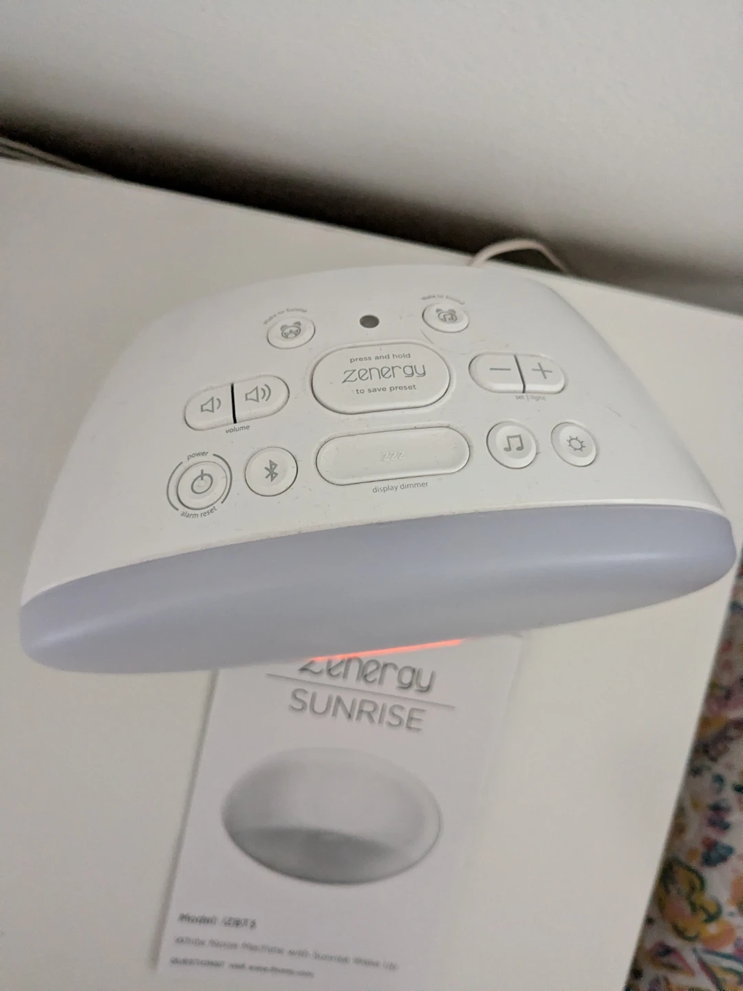 Sunrise Alarm clock - Bluetooth Speaker & White Noise Sound - photo 2