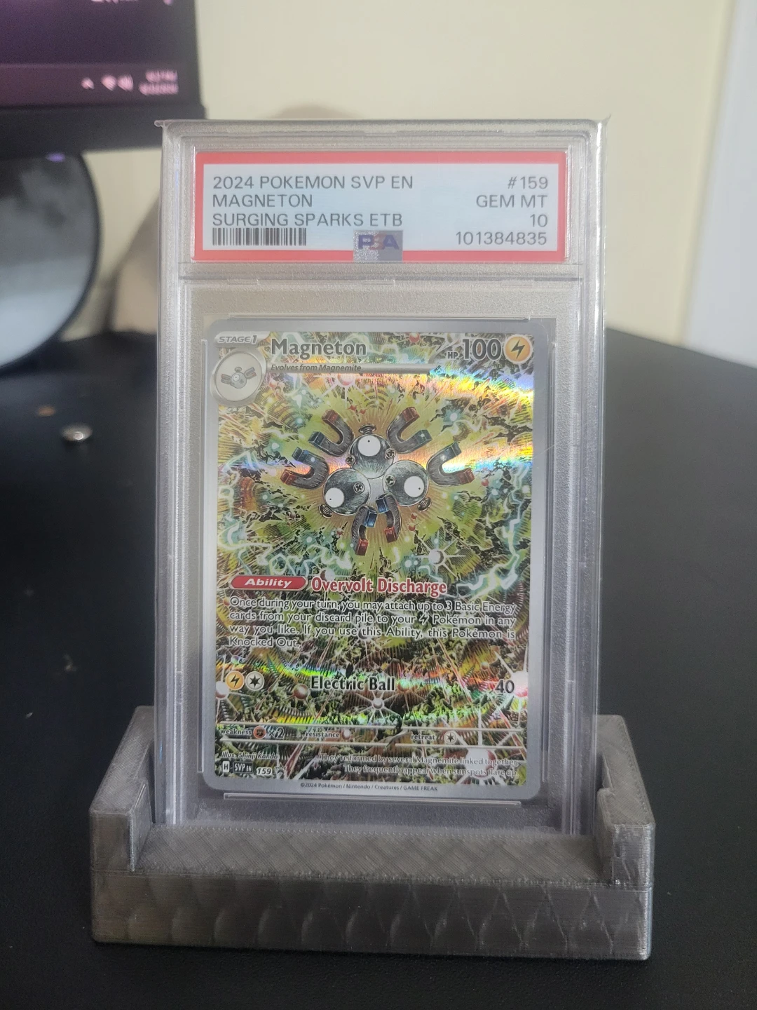 2024 Pokemon TCG Magneton SVP EN #159 GEM MT 10 Card
