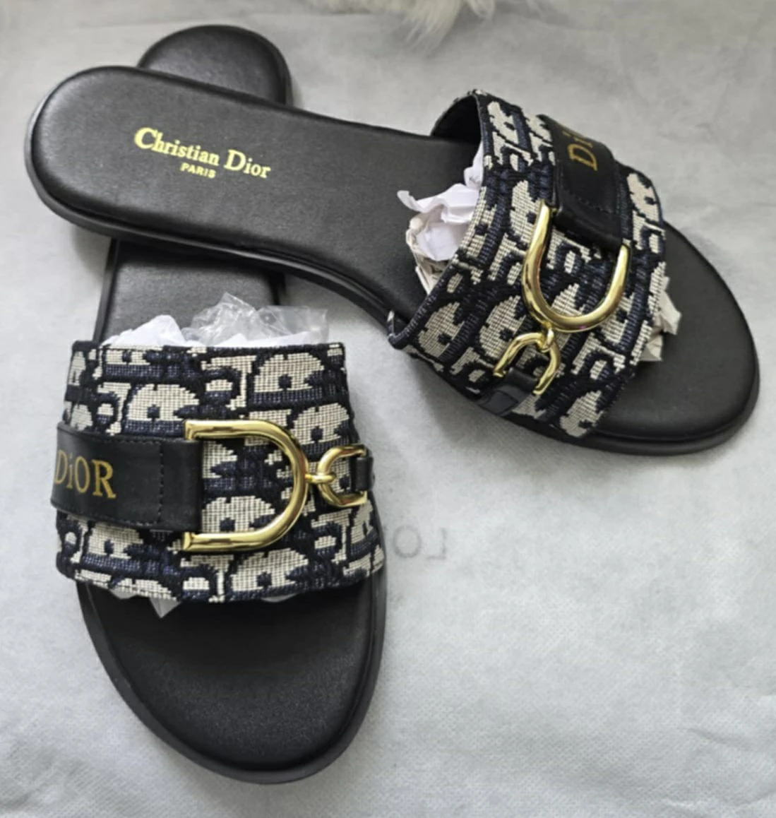 Brand new Christian Dior Women's Slides - Size 39