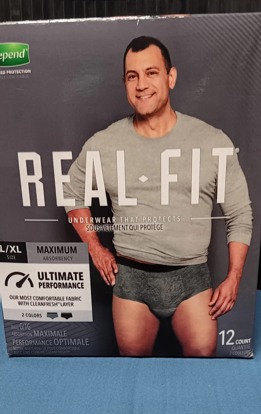 Depend Real Fit Underwear L/XL