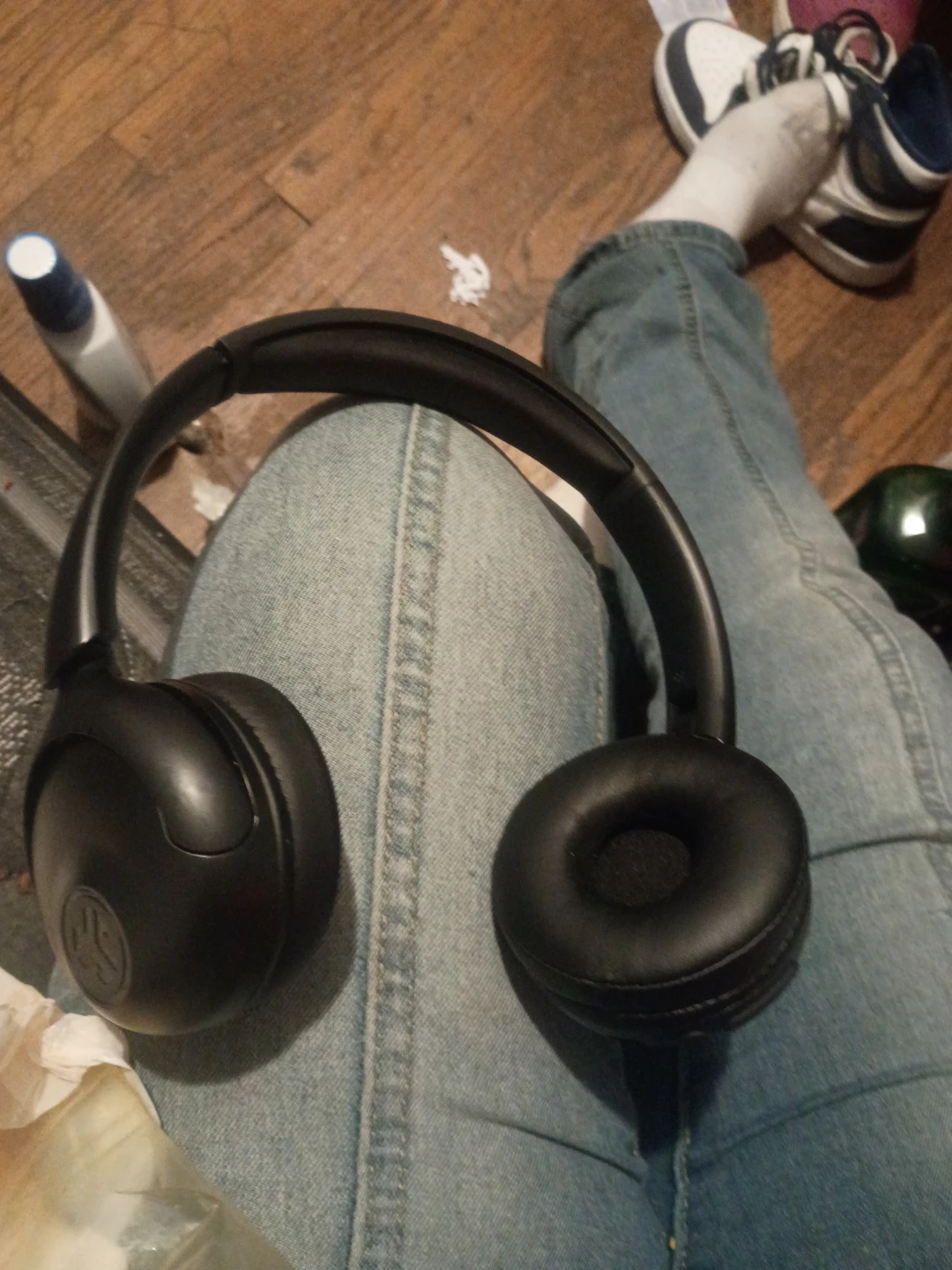 Black JLab Over-Ear Headphones