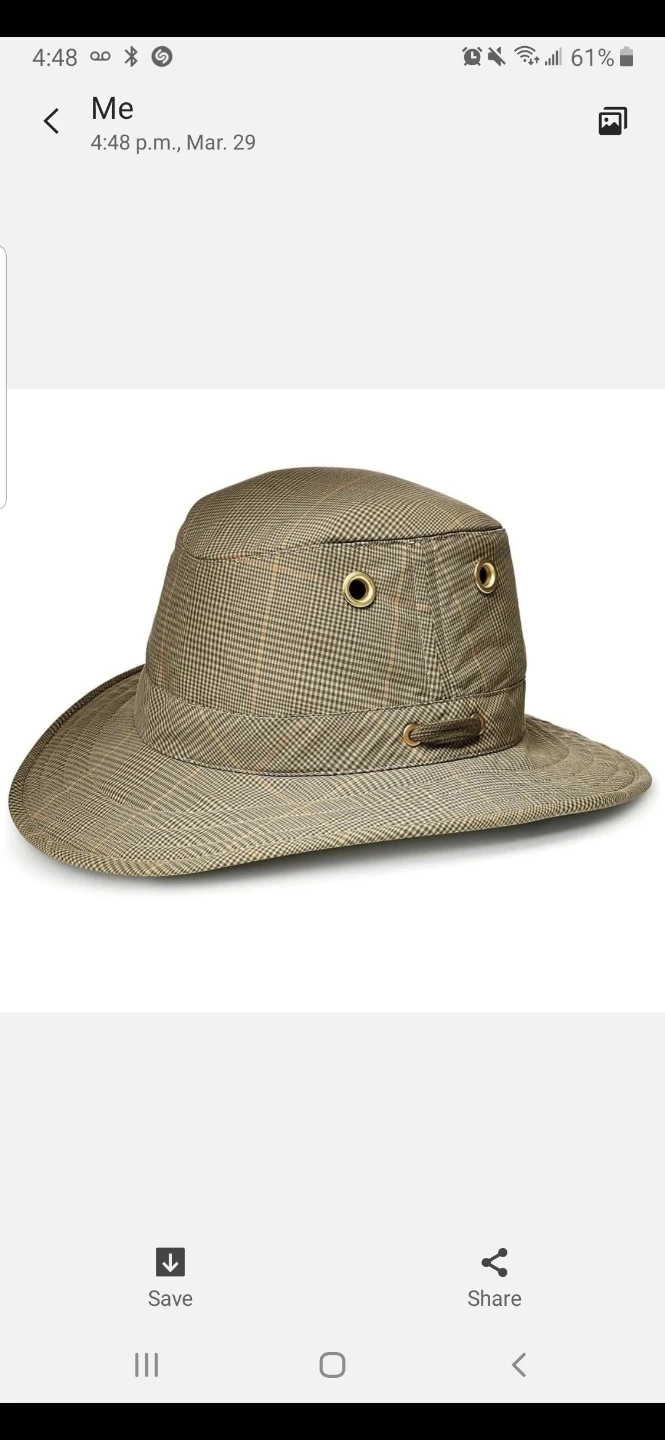Woman's Plaid Safari/sun Hat by tilley