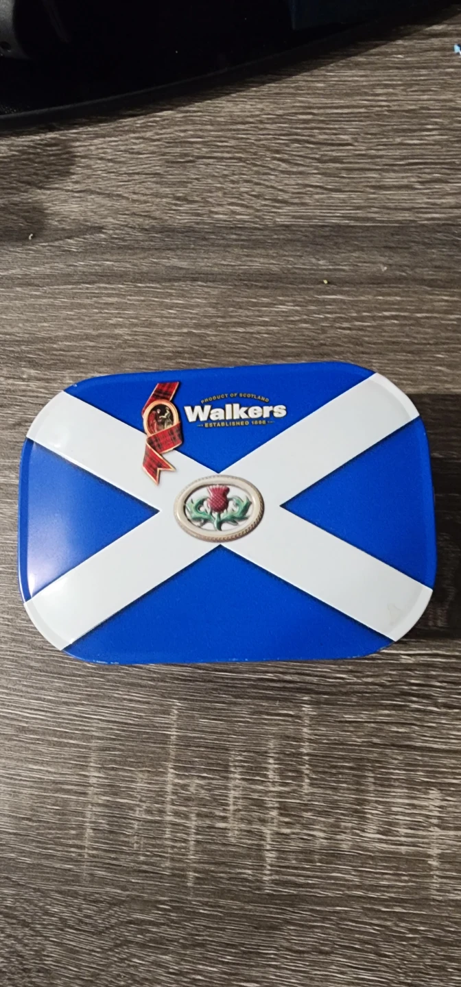 Walkers Shortbread Tin - Empty ⚽