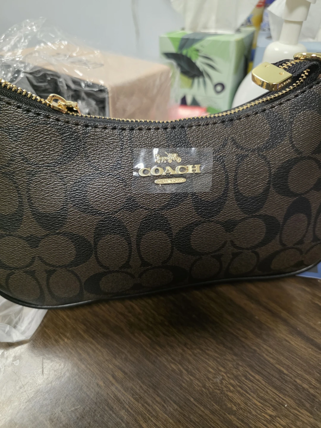 Coach Monogram Shoulder Bag - photo 5
