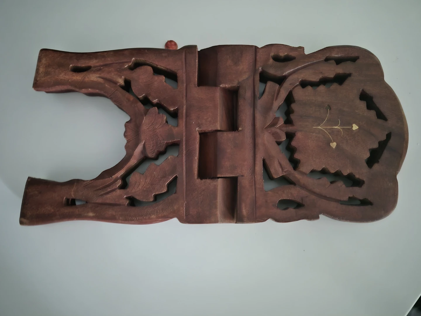 Wooden Carved Book Stand - photo 2