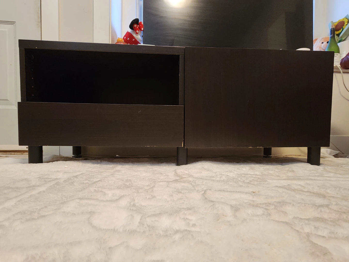 Dark Brown TV Stand